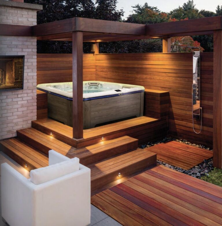 Hydropool hot tub